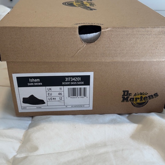 Dr. Martens Isham clogs. Dark brown suede men’s 12 (EU 46) - Picture 6 of 7